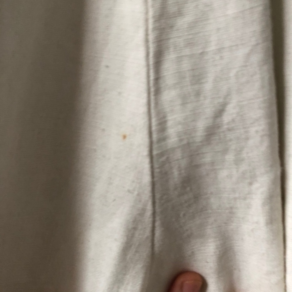 Lemaire Wide legged cropped coated linen pant - Picture 7 of 15